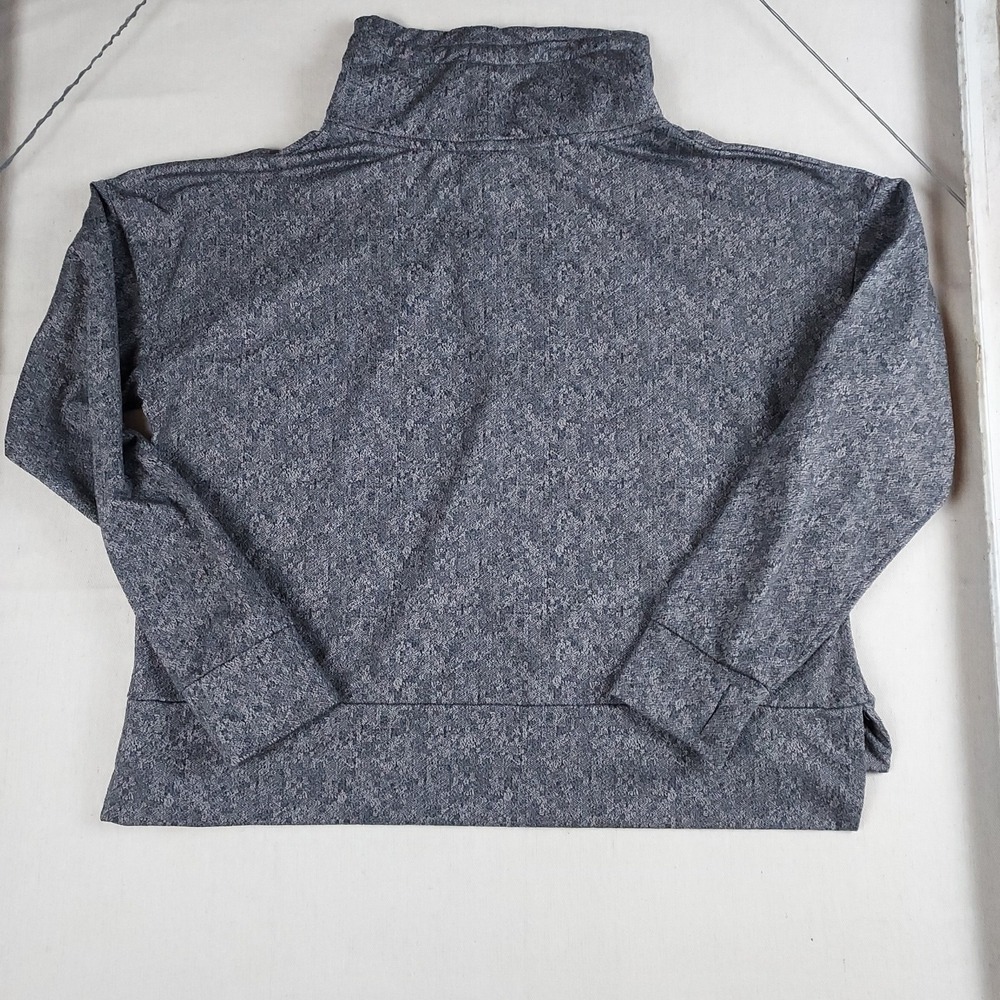 Mondetta Performance Luxe Hoodie Women's XL Gray Marled Stretch Athleisure - Picture 14 of 16